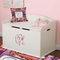 Abstract Music Wall Monogram on Toy Chest