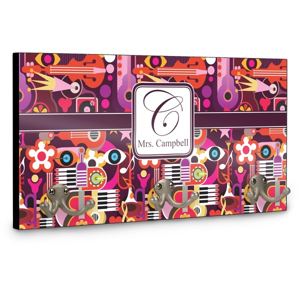 Abstract Music Coat Hanger Main