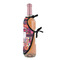 Abstract Music Wine Bottle Apron - DETAIL WITH CLIP ON NECK