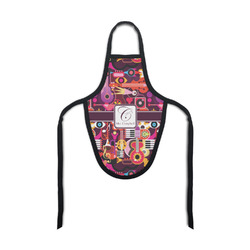Abstract Music Bottle Apron (Personalized)