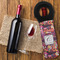 Abstract Music Wine Tote Bag - FLATLAY