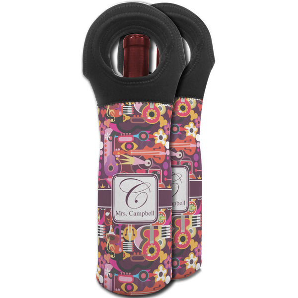 Abstract Music Wine Tote Bag - MAIN
