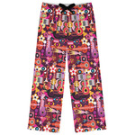 Abstract Music Womens Pajama Pants - XS