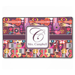 Abstract Music XXL Gaming Mouse Pad - 24" x 14" (Personalized)