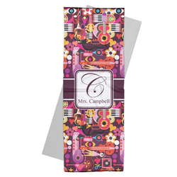 Abstract Music Yoga Mat Towel (Personalized)
