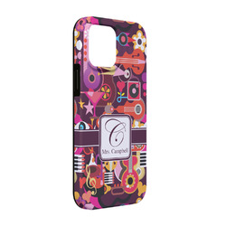 Abstract Music iPhone Case - Rubber Lined - iPhone 13 Pro (Personalized)