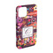 Abstract Music iPhone 15 Case - Angle