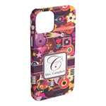 Abstract Music iPhone Case - Plastic (Personalized)