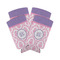Pink, White & Purple Damask 12oz Tall Can Sleeve - Set of 4 - MAIN