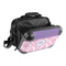 Pink, White & Purple Damask 15" Hard Shell Briefcase - Open