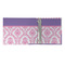 Pink, White & Purple Damask 3 Ring Binders - Full Wrap - 2" - OPEN INSIDE