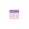Pink, White & Purple Damask 8x8 - Canvas Print - Front View