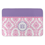 Pink, White & Purple Damask Anti-Fatigue Kitchen Mat (Personalized)
