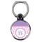 Pink, White & Purple Damask Cell Phone Ring Stand & Holder (Personalized)