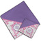 Pink, White & Purple Damask Cloth Napkins - Personalized Lunch & Dinner (PARENT MAIN)