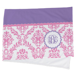 Pink, White & Purple Damask Cooling Towel (Personalized)