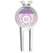 Pink, White & Purple Damask Golf Divot Tool & Ball Marker (Personalized)