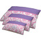 Pink, White & Purple Damask Dog Beds - MAIN (sm, med, lrg)
