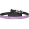 Pink, White & Purple Damask Dog Leash w/ Metal Hook2