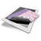Pink, White & Purple Damask Electronic Screen Wipe - iPad