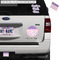 Pink, White & Purple Damask Exterior Car Accessories