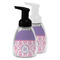 Pink, White & Purple Damask Foam Soap Bottles - Main