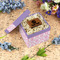 Pink, White & Purple Damask Gift Boxes with Lid - Canvas Wrapped - Small - In Context
