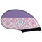 Pink, White & Purple Damask Golf Club Covers - BACK