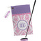 Pink, White & Purple Damask Golf Gift Kit (Full Print)