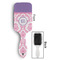 Pink, White & Purple Damask Hair Brush - Approval