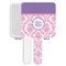 Pink, White & Purple Damask Hand Mirrors - Approval