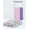 Pink, White & Purple Damask Jigsaw Puzzle 1014 Piece - Box