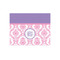 Pink, White & Purple Damask 252 pc Jigsaw Puzzle (Personalized)