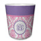 Pink, White & Purple Damask Plastic Tumbler 6oz (Personalized)