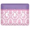 Pink, White & Purple Damask Light Switch Covers (3 Toggle Plate)