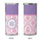 Pink, White & Purple Damask Lighter Case - APPROVAL