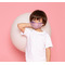 Pink, White & Purple Damask Mask1 Child Lifestyle