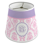 Pink, White & Purple Damask Empire Lamp Shade (Personalized)