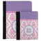 Pink, White & Purple Damask Padfolio Clipboard - PARENT MAIN