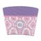 Pink, White & Purple Damask Party Cup Sleeve - without bottom (Personalized)