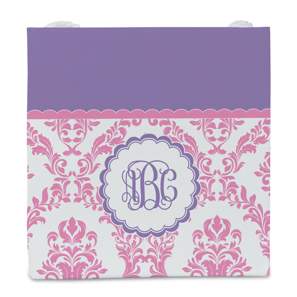 Pink, White & Purple Damask Party Favor Gift Bag - Matte - Front