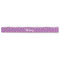 Pink, White & Purple Damask Plastic Ruler - 12" - FRONT