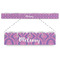 Pink, White & Purple Damask Plastic Ruler - 12" - PARENT MAIN