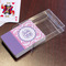 Pink, White & Purple Damask Playing Cards - In Package