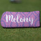 Pink, White & Purple Damask Putter Cover - Front