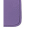 Pink, White & Purple Damask Sanitizer Holder Keychain - Detail