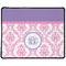 Pink, White & Purple Damask Small Gaming Mats - APPROVAL
