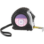 Pink, White & Purple Damask Tape Measure (Personalized)