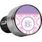Pink, White & Purple Damask USB Car Charger (Personalized)