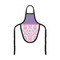 Pink, White & Purple Damask Bottle Apron (Personalized)